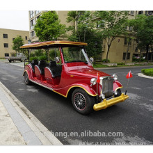 6 lugares movido a gás carro de golfe clássico para venda